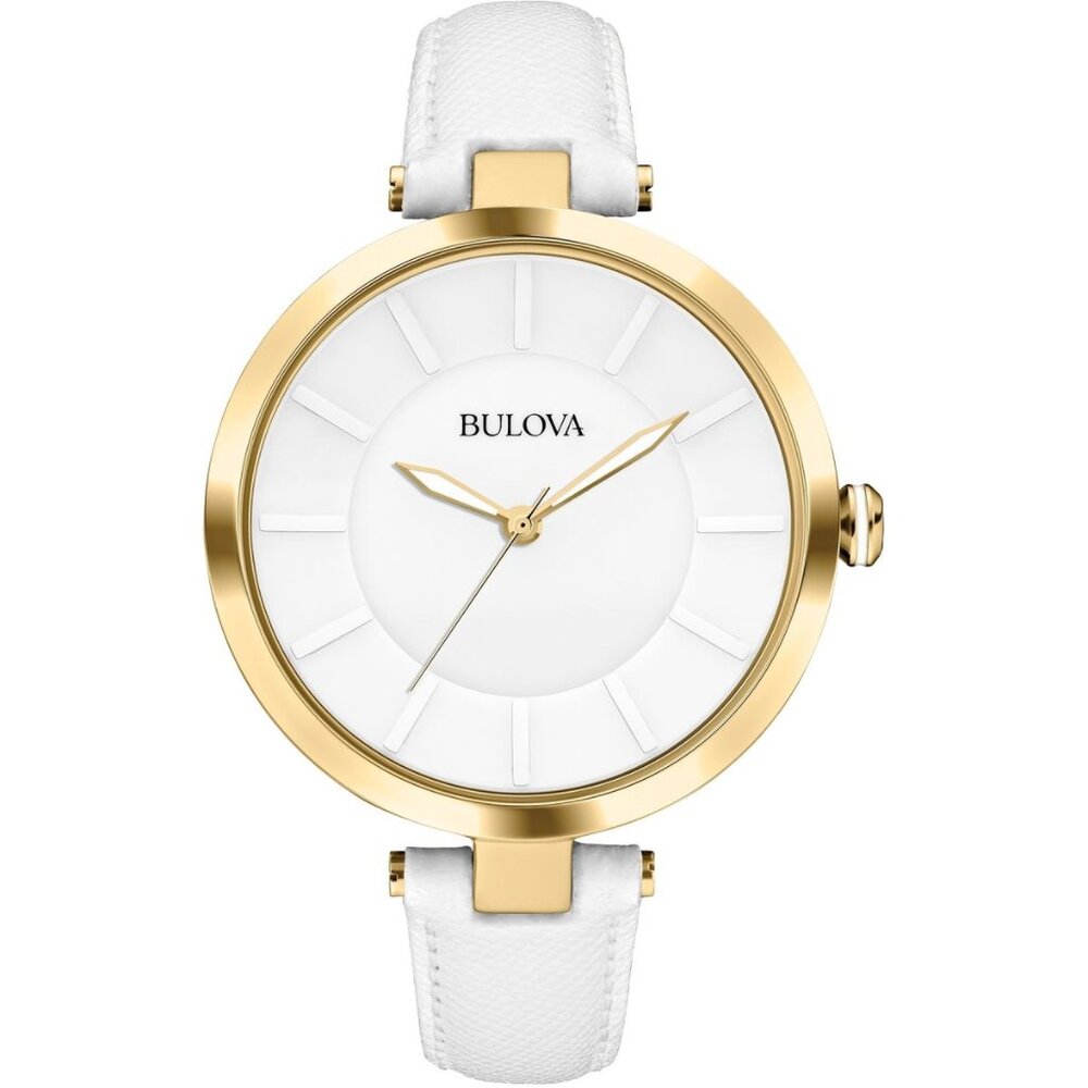 Bulova Women’s 97L140 Round Stainless Steel Watch – 38mm